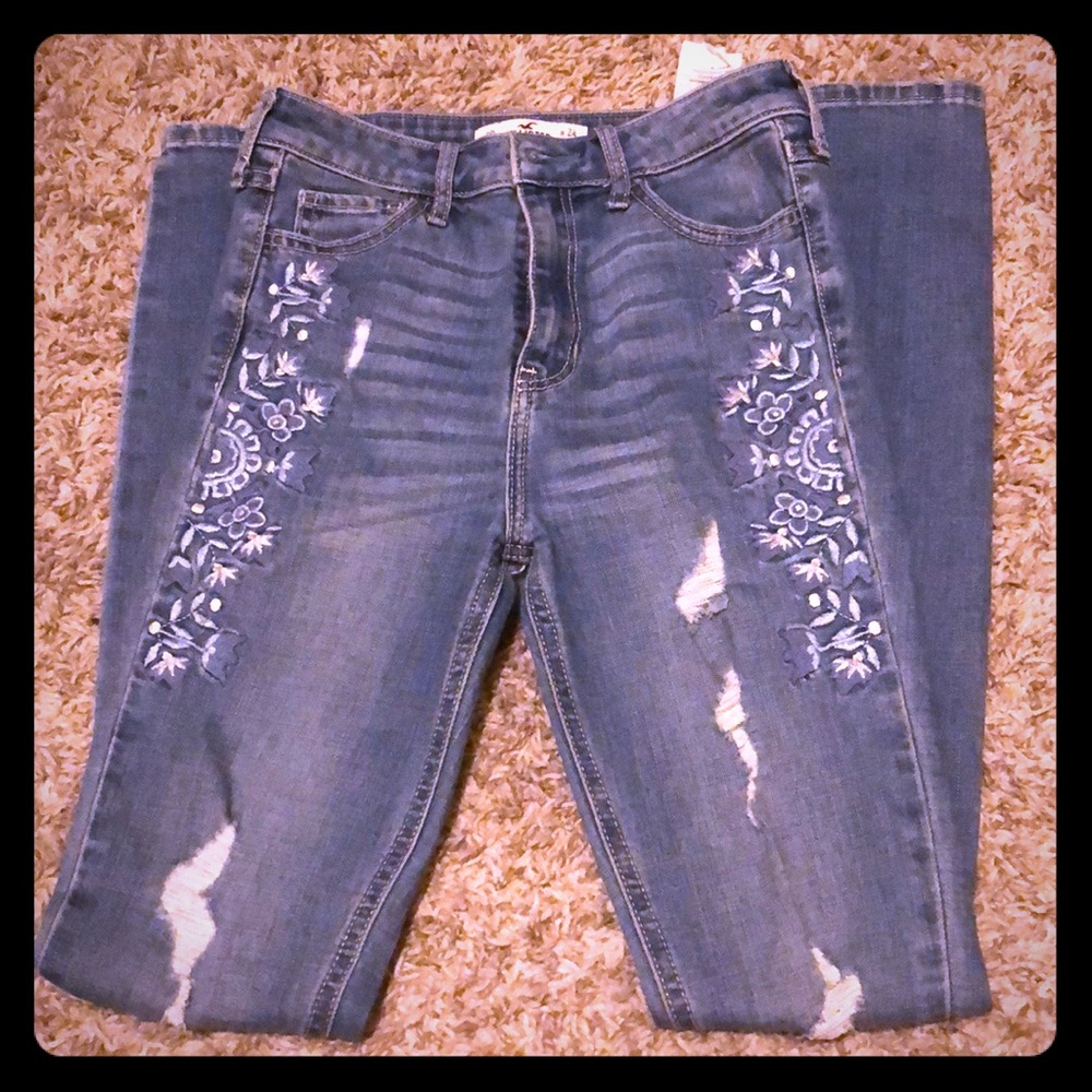 Hollister high rise skinny jeans